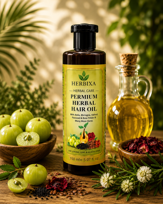 🌿 HERBIXA Premium Herbal Shampoo